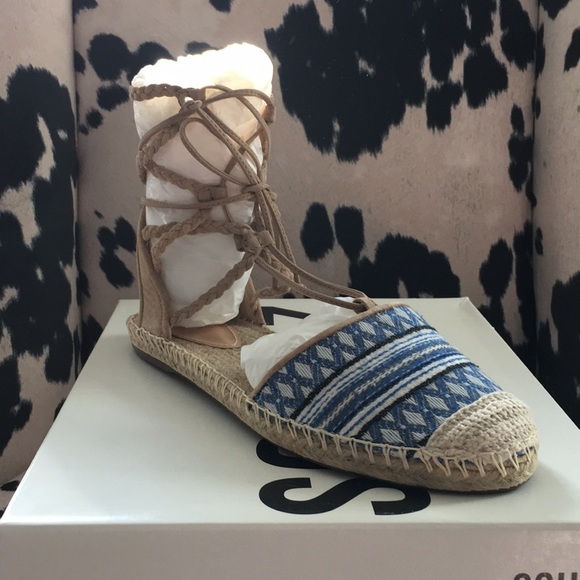 Schutz lace up gladiator espadrilles - Picture 1 of 6